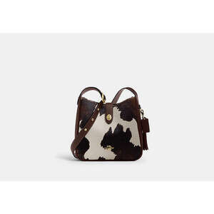 Hadley Convertible Crossbody Bag With Cow Print And Tassel
